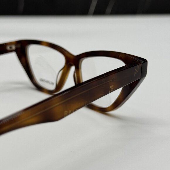 NEW BALENCIAGA BB0128O 002 CAT EYE HAVANA WOMEN EYEGLASSES BALENCIAGA - Picture 5 of 10